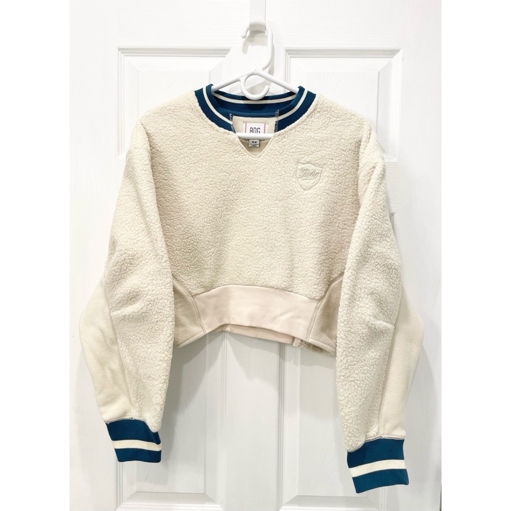 Urban Outfitters BDG Collins Fleece Pullover Sweatshirt